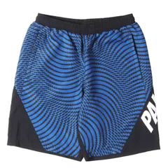 PALACE パレス パンツ ブラック ブルー サイズ:M | スワールグラフィック ナイロン ショーツ(Swirl Shorts) | ボトムス ショートパンツ【メンズ】【中古】のサムネイル