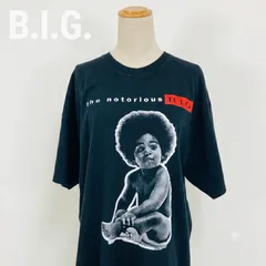 The Notorious B.I.G. ノトーリアス BIG ラップTシャツ XL 黒 Brooklyn Mint 半袖 ヒップホップ バンドT #K045-20のサムネイル