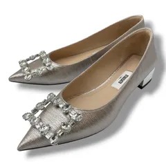 STACCATO スタッカート シャーロットビジューバックルパンプス シューズ パンプス ビジュー キラキラ シルバー サイズ23cm レディース 通年 ゴーゴー古着マルイ北千住店 26 No.2413のサムネイル