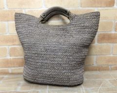 【美品✨】トフアンドロードストーン メタリックレザーかごバッグ　チャーム付 美品✨】トフアンドロードストーン メタリックレザーかごバッグ