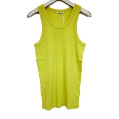 AURALEE オーラリー 国内正規 26SS ORGANIC SOFT RIB TANK