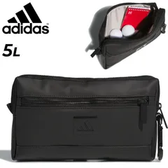 送アディダス ゴルフポーチ メンズ adidas GOLF ファーストティーポーチ 裏地付き カラビナ付き 耐水性 ゴルフバッグ 男性 紳士用 メンズバッグ 鞄  ADIDAS セカンドバッグ /F0348のサムネイル