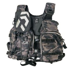 DAIWA ダイワ DF-6421 グレージュ フィッシングジャケット ベスト