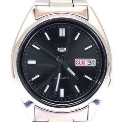 SEIKOセイコー5 7S26-0060 自動巻 デイト 黒文字盤 - メルカリ