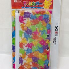 51MS0196 미사용품 NINTENDO 3DSLL용 TPU 커버 COVER 포켓몬스터 닌텐도 포켓몬 피카츄 희소!