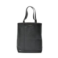 MAISON KITSUNE メゾンキツネ / レザートートバッグ メンズ レディース ユニセックス レザー 100% ブラック フランス 437969のサムネイル