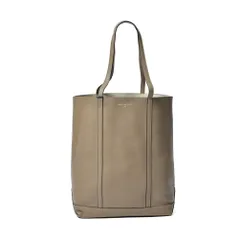 MAISON KITSUNE メゾンキツネ / レザートートバッグ メンズ レディース ユニセックス レザー 100% グレージュ フランス 437973のサムネイル