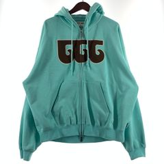 TTTMSW Wave Logo Zip Hoodie Turquoise M - メルカリ