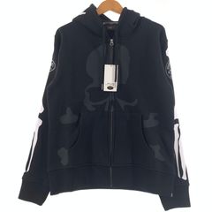 新品 マスターマインド VANSON BONE HOODIE ボーンパーカー 黒 - メルカリ