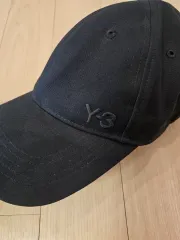 正規品 Y-3 ブラック ロゴ ベースボールキャップ 帽子のサムネイル