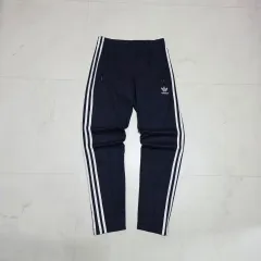 95 M アディダス ヨーロッパ トラックパンツ ネイビー