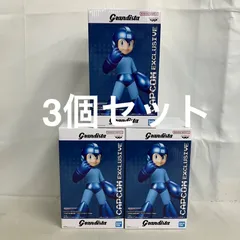 未開封 ロックマン Grandista ロックマン メタリックカラー カプコン限定 3個セット SF5F82 c101