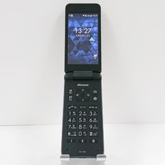 docomo F-01M らくらくホン 本体 ネイビー - メルカリ