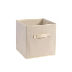 新品 収納ボックス折り畳み 収納ボックス 不織布製 幅33×奥行33×高さ33cm 容量18L 衣類収納 おもちゃ収納 リビング収納 小物入れ 文書箱 おしゃれ 高見えのサムネイル