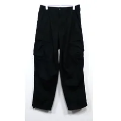 ユニクロC タックワイドストレートカーゴパンツ M 黒 ブラック 2WAY 476193 UNIQLO : C くらしイロドリstyleのサムネイル