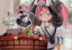 [중고] 클리어 포스터 클리어 포스터 코코아 (Maid in Valentine) [이치 반 쿠지 승리의 여신 : NIKKE CHAPTER7] H 상