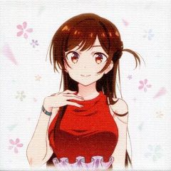 [중고] 캔버스 보드 · 캔버스 아트 수원 치즈루 (적복) 캔버스 보드 [이치 반 쿠지 그녀, 빌립니다] F상