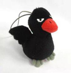 極美品/約20cm】セキグチ ラブラブシリーズ カラス ぬいぐるみ 昭和