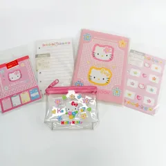 HELLO KITTY ハローキティ ステッカーアルバム プリクラ関連グッズなど 5点セット 1996 1997のサムネイル