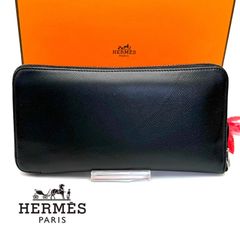 HERMES エルメス アザップ ロング シルクイン ブラック C425 - メルカリ