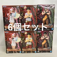 未開封 ワンピース FILM RED GRANDLINE MEN 他 ルフィ ウタ バルトロメオ フィギュア 6個セット SF5F85 c099