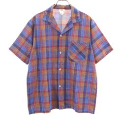ダブルアールエル RRL 半袖 インディゴ染め ポロシャツ XS ネイビー