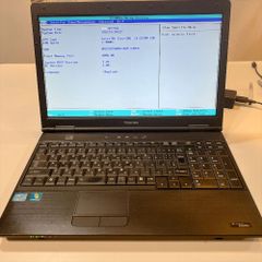 富士通 BIBLO NB50M ちょいジャンク ジャンクPC】 富士通 FUJITSU BIBLO NF/B50 ノートPC メモリ2GB HDD