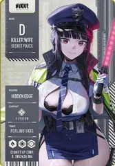 【D：キラーワイフ シークレットポリス】勝利の女神:NIKKE メタリックパスコレクション Ver.4