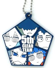 [중고] 스트랩 집합 (섹션 통과자 5th CLEAR TEAM) 러버 스트랩 [이치 반 쿠지 블루 록 아데쇼나루 · 타이무!] G상