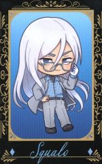 家庭教師ヒットマンREBORN！スーツの歩みVer.イラストカードスクアーロ