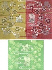 [중고]북 커버·북마크(캐릭터) 해적기 마크 북 커버&북마크 세트 [이치 반 쿠지 원피스 피어 자랑! 광택 밀짚모자 그림 권] F상