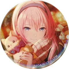 【中古】バッジ・ピンズ 巡音ルカ(Special present for YOU!) 「プロジェクトセカイ カラフルステージ！ feat. 初音ミク グリッター缶バッジ イベントイラストコレクション vol.50 B」