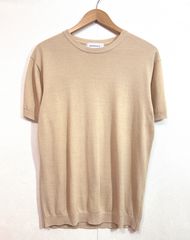 美品 L マッキントッシュロンドン 交編サマーニットTシャツ 半袖