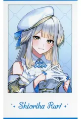 【中古】キャラカード 栞葉るり(シークレット) 「バーチャルYouTuber にじさんじ みたらし団 Half Anniversary ランダムチェキ風カード」