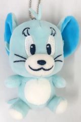 [중고] 봉제인형 마스코트·봉제인형 배지 제리(블루) 컬러 마스코트 키체인 [톰과 제리] 톰 제리마켓 한정