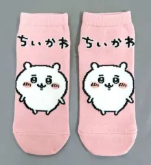 【中古】衣類 ちいかわ 靴下 ピンク 23～25cm 「ちいかわ なんか小さくてかわいいやつ×しまむら」
