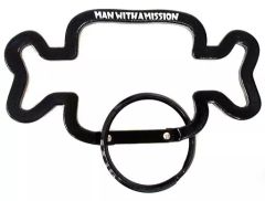[중고] 열쇠 고리 MAN WITH A MISSION 고기 카라비나 [MAN WITH A MISSION Tales of Purefly Tour 2014]