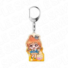 [중고] 키홀더 타카미 치카 일루미네이션 데포르메 ver. 홀로그램 키홀더 [러브라이브! 선샤인?]