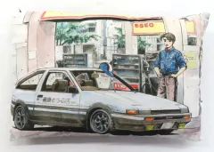【中古】クッション・本体 [単品] 藤原拓海 ミニ枕 「頭文字D×Avail 福袋8点セット」のサムネイル