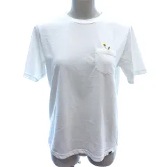 マーモット MARMOT カットソー Tシャツ クルーネック 刺繍 半袖 L 白 ホワイト /AUのサムネイル