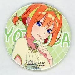 【中古】バッジ・ピンズ 中野四葉(等身) 76mm缶バッジ 「映画 五等分の花嫁×UNDER GROUND CIRCUS」 対象商品購入特典