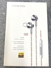 ☆ONKYO カナル型イヤホン セミオープン/ハイレゾ音源対応