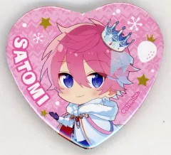 【中古】バッジ・ピンズ さとみ(すとろべりーぷりんす/SD) すとぷりハート缶バッジ(2022 Strawberry Winter ver.!!) ハート缶バッジくじ景品