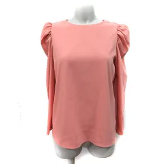 N.Natural Beauty Basic N.ナチュラルビューティーベーシック ブラウス プルオーバー パワースリーブ 長袖 M ピンク /YIのサムネイル