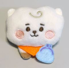 [중고] 배지 핀즈 RJ(진) SKY SHOPPING 봉제인형 배지 [BT21] 이온 한정