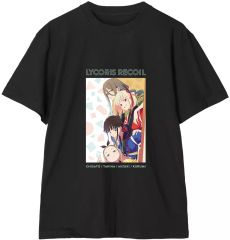[중고] T셔츠 키 비주얼 Tee(T셔츠) 블랙 유니섹스 XXL 사이즈 [리콜리스·리코일]