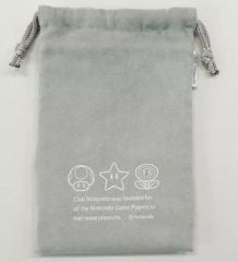 [중고] 가방 (캐릭터) 버섯 & 스타 & 플라워 (그레이) 킨차크 [슈퍼 마리오] 클럽 닌텐도 포인트 교환품