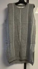 新品 ベスト ワンピース ニット ベスト ロング丈