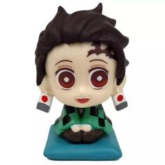 【中古】トレーディングフィギュア 竈門炭治郎 「ぷちざぶマスコット 鬼滅の刃 A」 ジャンプショップ限定