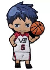 [중고] 배지 핀즈(캐릭터) 아오미네 다이키 와펜 배지 [극장판 쿠로코의 농구 LAST GAME 캐릭터 팝 스토어]